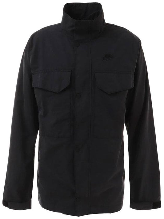 Woven M65 Jacket Black - NIKE - BALAAN.