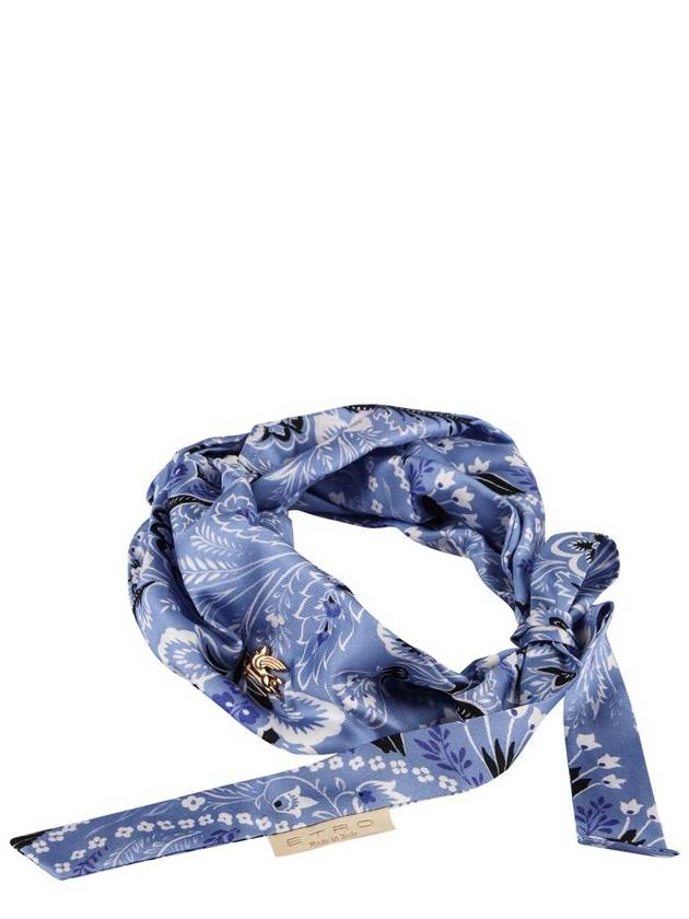 Etro Printed Silk Headband - ETRO - BALAAN 3