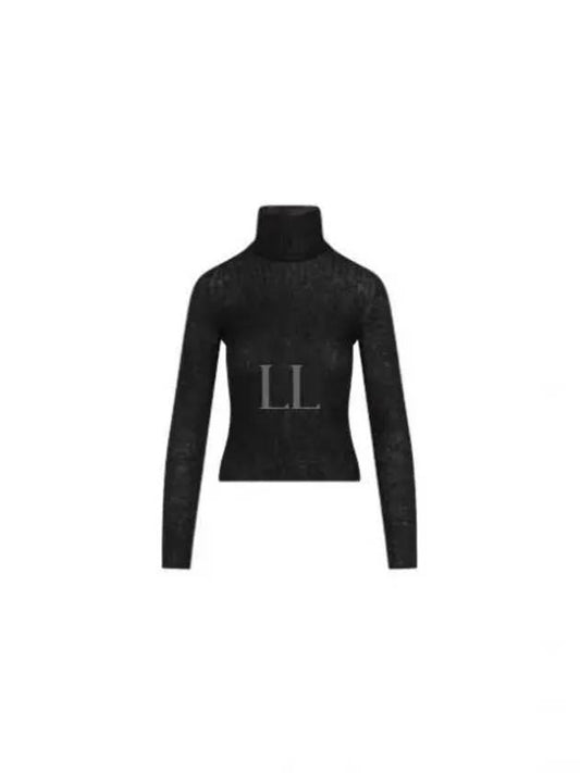 rib detail turtleneck - SAINT LAURENT - BALAAN 2