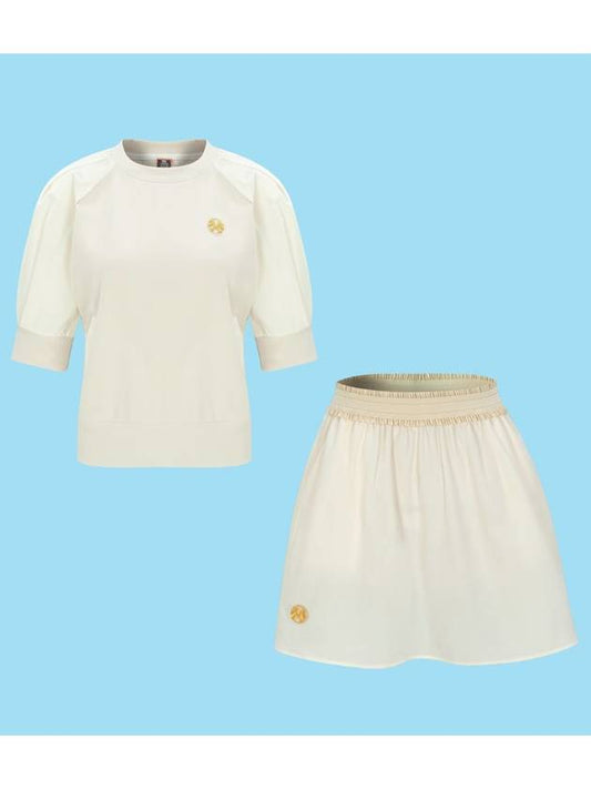 Short Sleeve T-Shirt Gold Label Edge Banding Hybrid Swing Set GT60629 GKW9259 - MAHES - BALAAN 1