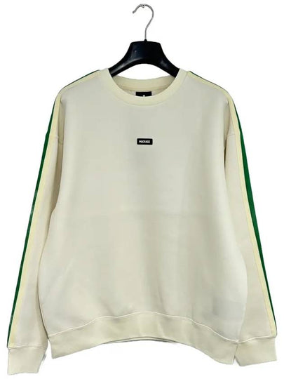 ADAMC0253 Cream Logo Band Sweatshirt - MACKAGE - BALAAN 2