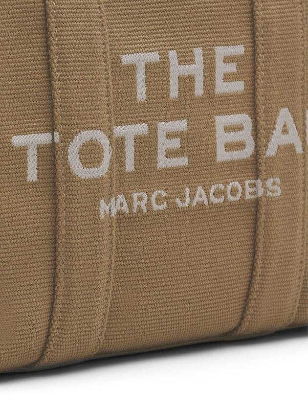 The Jacquard Small Tote Bag Brown - MARC JACOBS - BALAAN 3