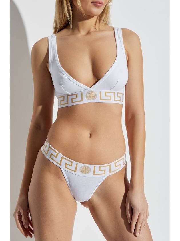 Versace Cotton Bra, Women's, White - VERSACE - BALAAN 2