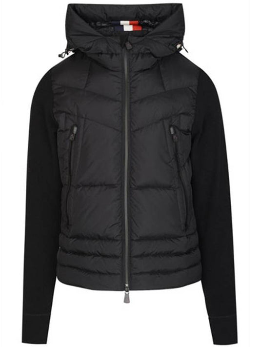 Grenoble hooded zip-up padded black - MONCLER - BALAAN 2