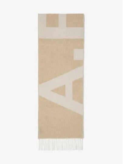 Maro Big Logo Muffler Camel - A.P.C. - BALAAN 2