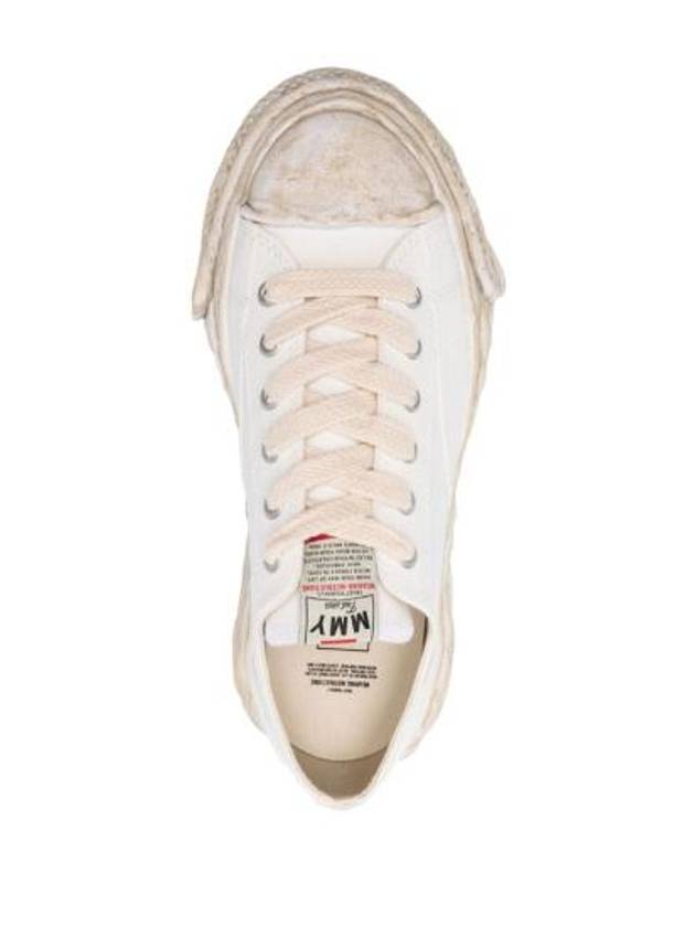 Peterson 23 OG Dyed Low Top Sneakers White - MAISON MIHARA YASUHIRO - BALAAN 4