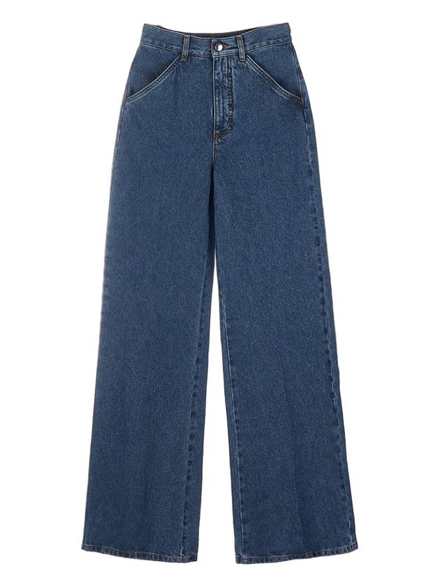 High-waist wide-leg jeans - CHLOE - BALAAN.