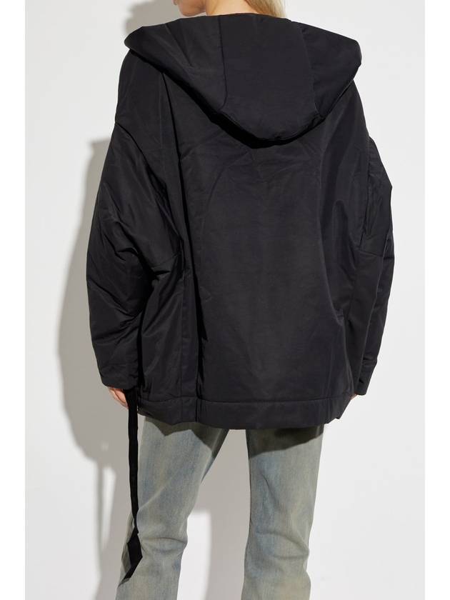 Rick Owens DRKSHDW ‘Peter’ Oversized Jacket, Women's, Black - RICK OWENS - BALAAN 4