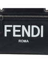 Peekaboo Pocket Clutch Bag Black - FENDI - BALAAN 8