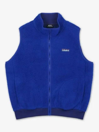 Sequoia Fleece Vest Blue - A.P.C. - BALAAN 2