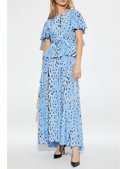 Diane Von Furstenberg Dress Levana, Women's, Blue - DIANE VON FURSTENBERG - BALAAN 2