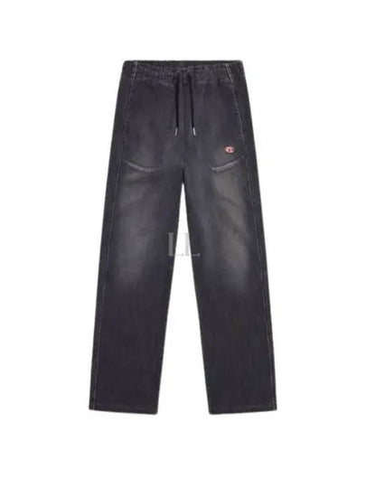 D Martians Track Jeans Black - DIESEL - BALAAN 2