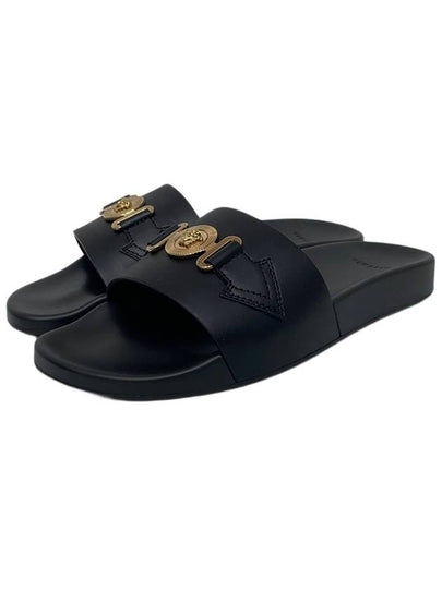 Men's Medusa Biggie Slippers Black - VERSACE - BALAAN 2