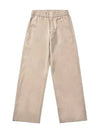 Elastic pants light beige - SUNNEI - BALAAN 1