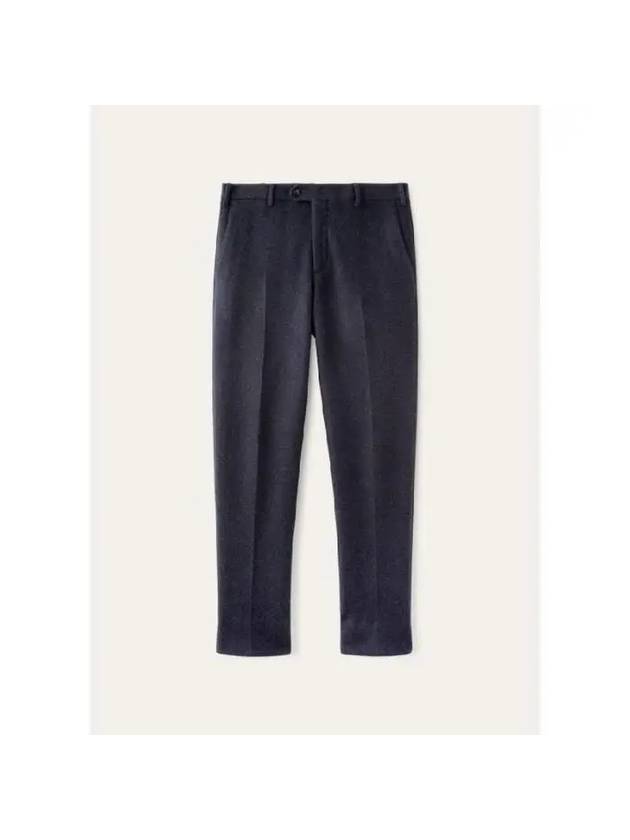 Novalis Cashmere Straight Pants Blue - LORO PIANA - BALAAN 2