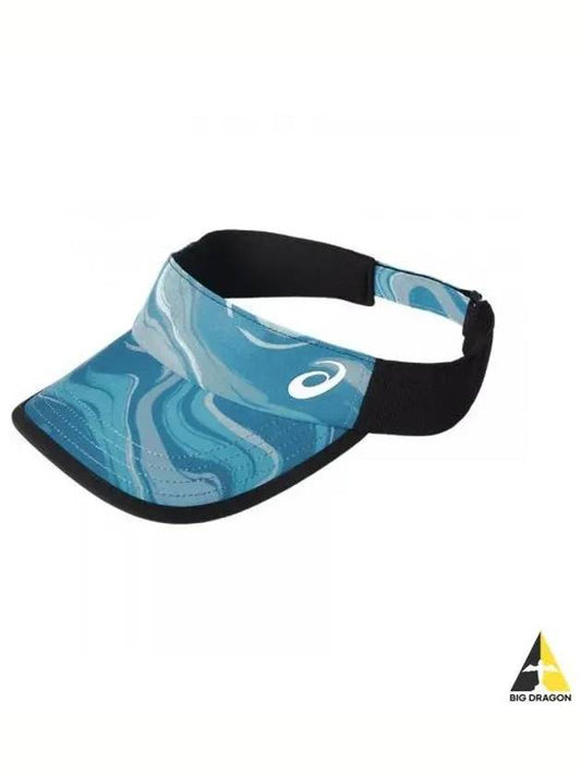 Graphic Visor 3043A084400 Unisex Sun Cap - ASICS - BALAAN 1