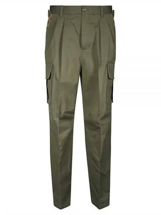 Canvas Track Pants Green - GUCCI - BALAAN 2