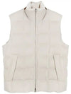 Tuul Quilted Vest Milky White - LORO PIANA - BALAAN 2