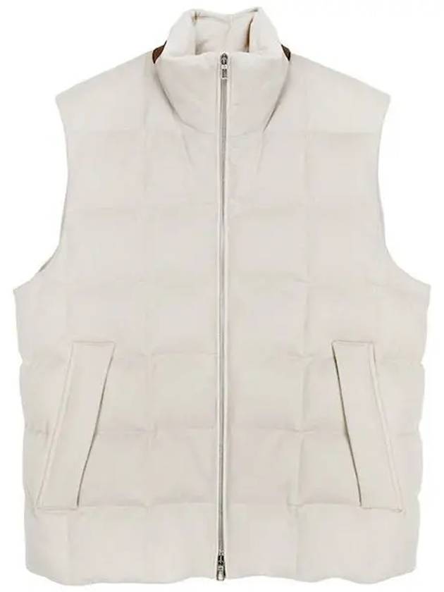 Tuul Quilted Vest Milky White - LORO PIANA - BALAAN 2