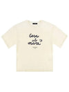 Women's Xanadu Short Sleeve T-Shirt Cream - MAX MARA - BALAAN 2