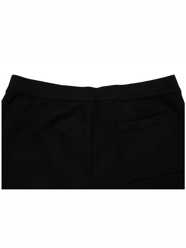 Logo Gabardine Re-Nylon Straight Pants Black - PRADA - BALAAN 5