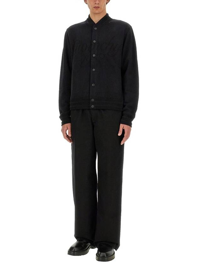 Cotton Bomber Jacket Black - GIVENCHY - BALAAN 3