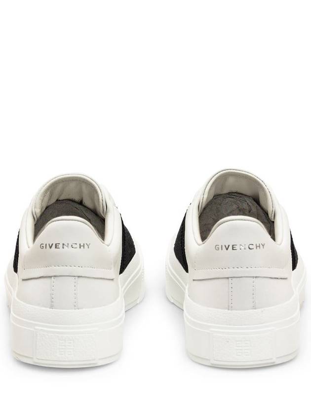 City Court Band Logo Low Top Sneakers White - GIVENCHY - BALAAN 4