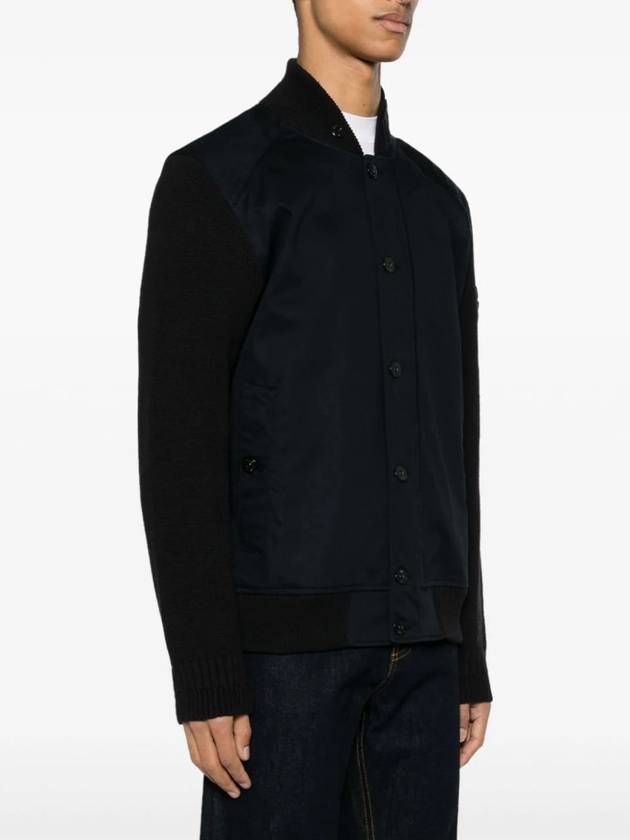 Compass Logo Bomber Jacket - STONE ISLAND - BALAAN 3