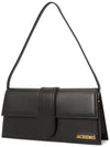 Le Bambino Long Flap Shoulder Bag Black - JACQUEMUS - BALAAN 3