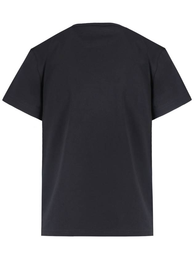 Logo Print Short Sleeve T-Shirt Black - ALEXANDER WANG - BALAAN 3