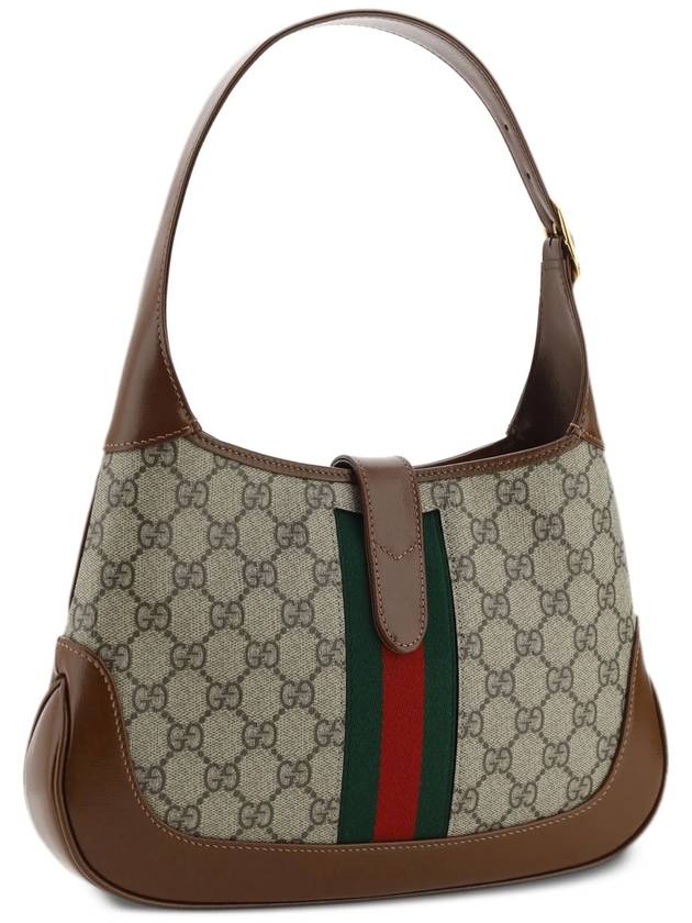 Jackie 1961 GG Supreme Small Shoulder Bag Brown - GUCCI - BALAAN 3