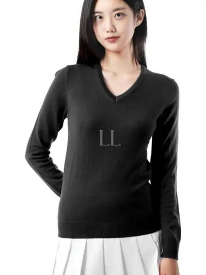 Women's Amaya Knit Sweater Black - J.LINDEBERG - BALAAN 2