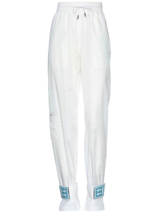 OffWhite Ankle Patch Oversized Trousers - OFF WHITE - BALAAN 1