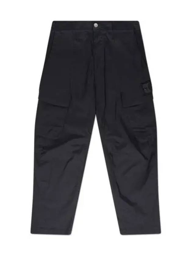 Shadow Project Cotton Nylon Ripstop Cargo Pants Black - STONE ISLAND - BALAAN 2