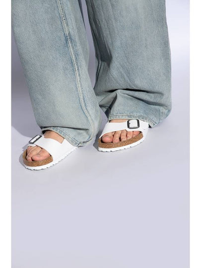 Birkenstock ‘Arizona BS’ Slides, Men's, White - BIRKENSTOCK - BALAAN 2