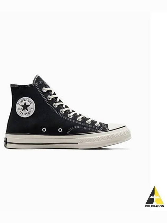 Chuck 70 Classic High Top Sneakers Black - CONVERSE - BALAAN 2