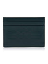 Embossed Check Card Wallet Green - BURBERRY - BALAAN 1