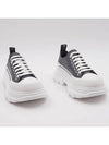 Women's Tread Slick Low Top Sneakers White Grey - ALEXANDER MCQUEEN - BALAAN 6