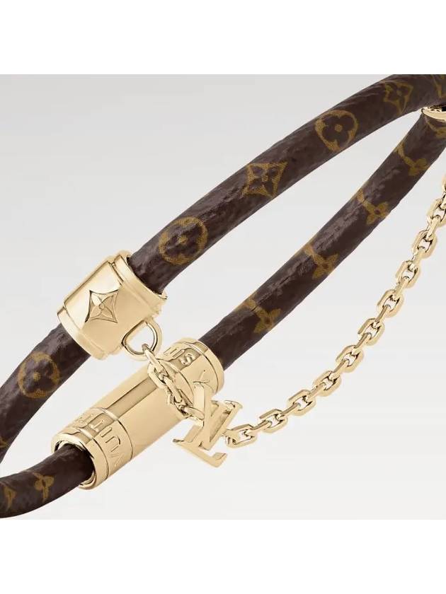 Chain It Bracelet Brown - LOUIS VUITTON - BALAAN 4