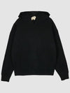 Cotton Hooded Sweatshirt Black 23CTCUF08231 999 - TEN C - BALAAN 1