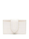 Le Porte Carte Bambino Leather Card Wallet Ivory - JACQUEMUS - BALAAN 1