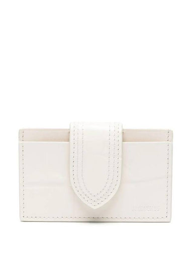 Le Porte Carte Bambino Leather Card Wallet Ivory - JACQUEMUS - BALAAN 1