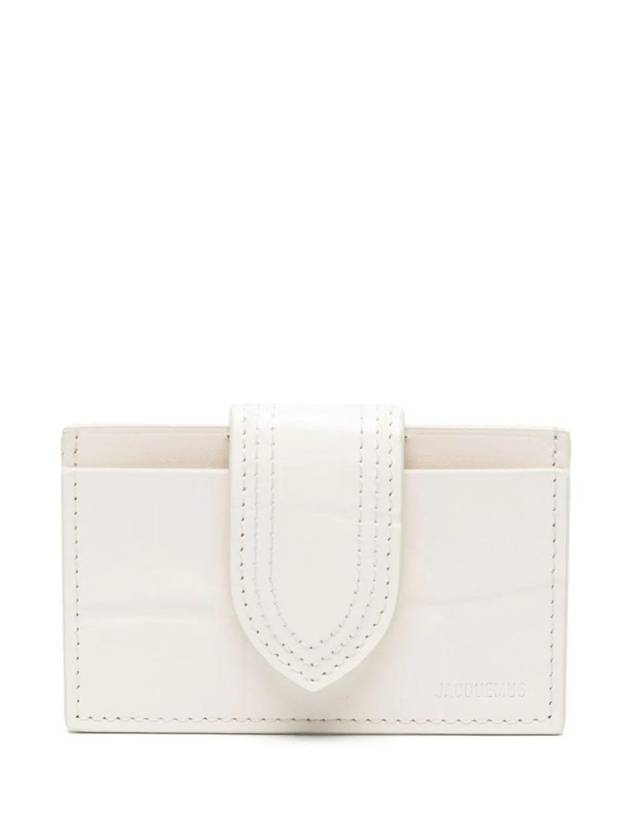 Le Porte Carte Bambino Leather Card Wallet Ivory - JACQUEMUS - BALAAN 1