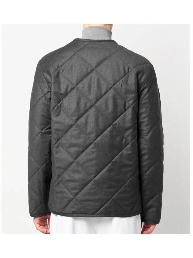 Julien Quilted Jacket Grey - A.P.C. - BALAAN 5