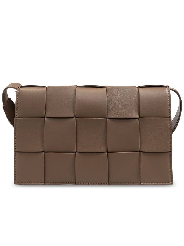 Bottega Veneta Shoulder Bag ‘Cassette’, Women's, Brown - BOTTEGA VENETA - BALAAN 1