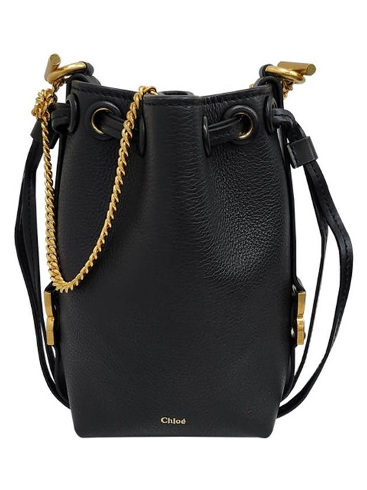 Marcie Micro Bucket Bag Black - CHLOE - BALAAN 2