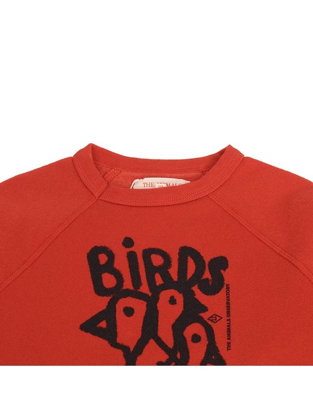 Kids brushed sweatshirt F24023 185 FT - THE ANIMALS OBSERVATORY - BALAAN 3