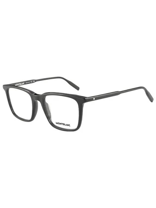 Glasses Frame MB0011O 001 Square Acetate Men Women Glasses - MONTBLANC - BALAAN 2