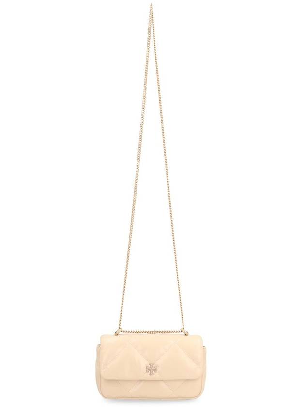 Tory Burch Kira Diamond Leather Mini Crossbody Bag - TORY BURCH - BALAAN 5