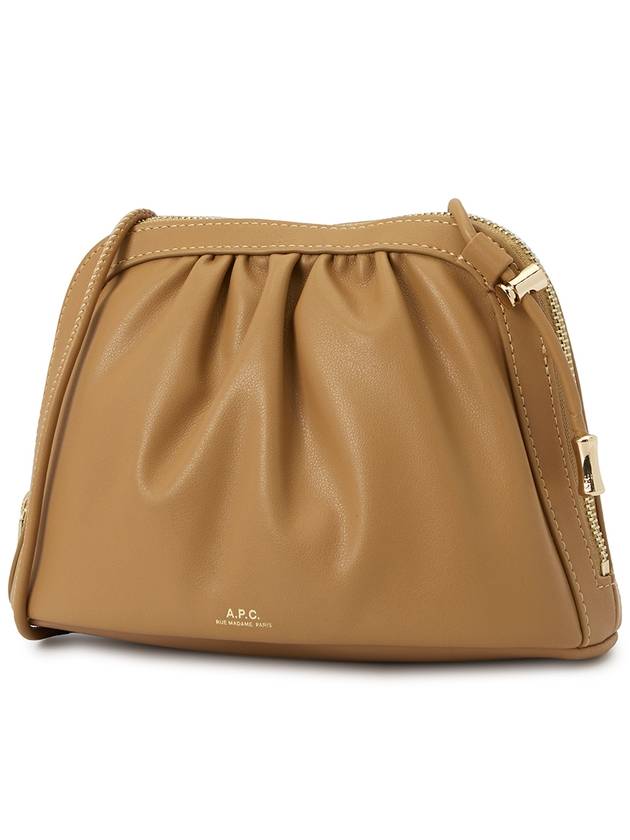 Ninon Drawstring Cross Bag Caramel - A.P.C. - BALAAN 3